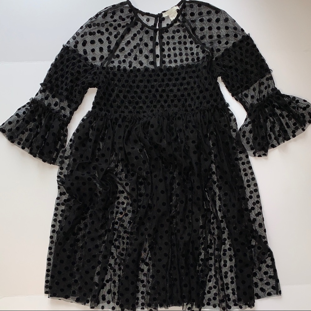 NWOT Black Tulle Dress - Size S